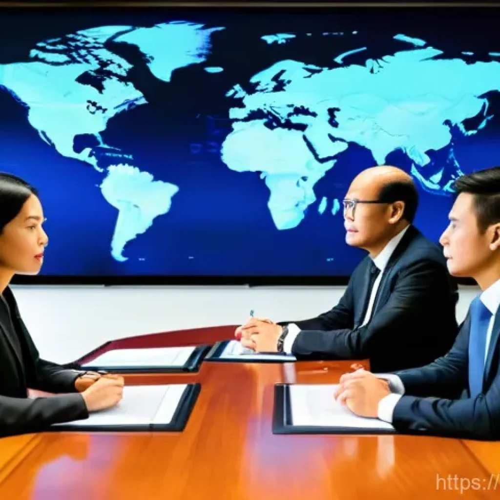 국제 중재와 조정 사례 - **Prompt:** A diverse panel of three highly professional international arbitrators, one woman from A...